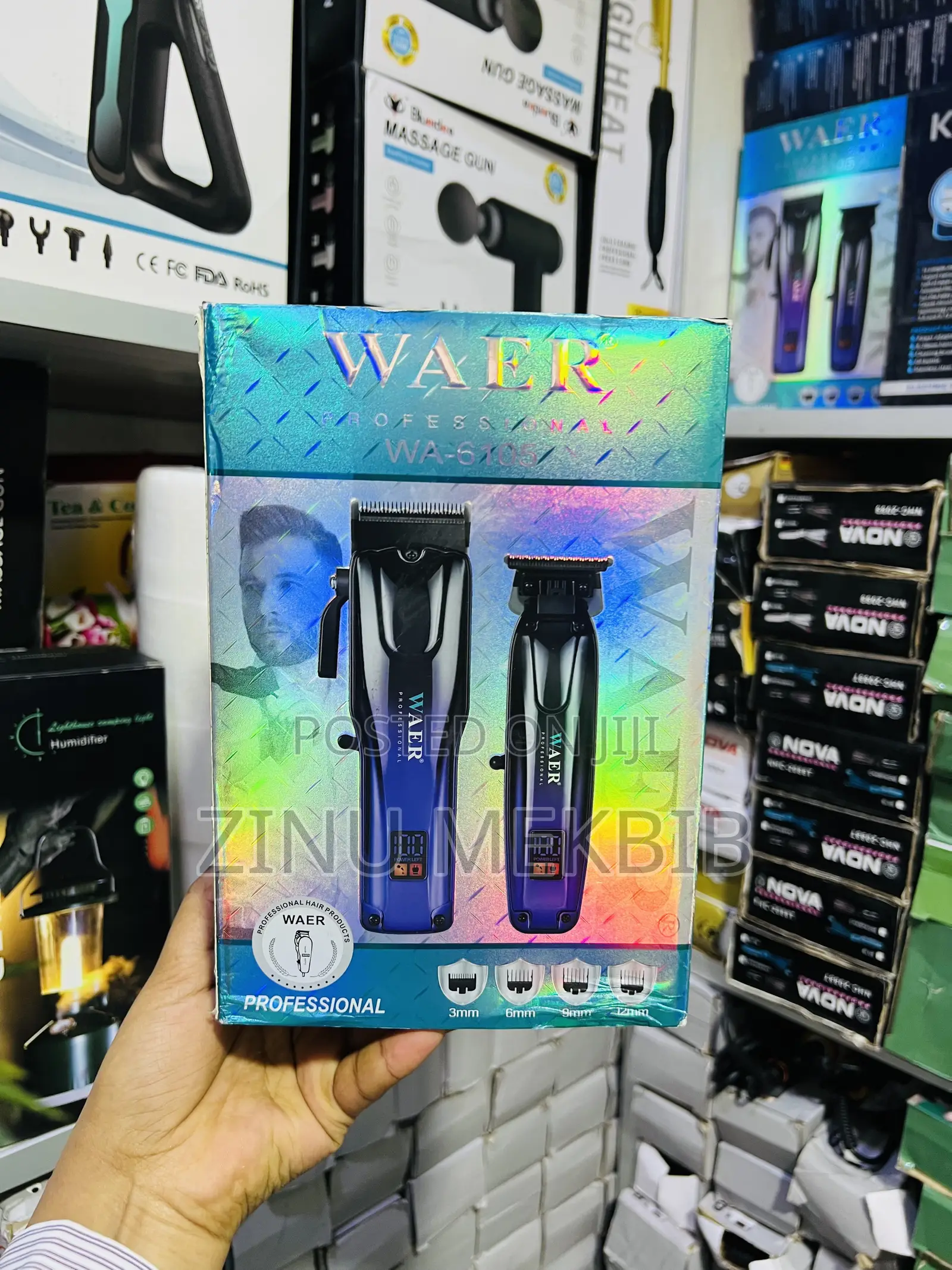 Waer Professional Hair Clippers and Trimmer WA-6142