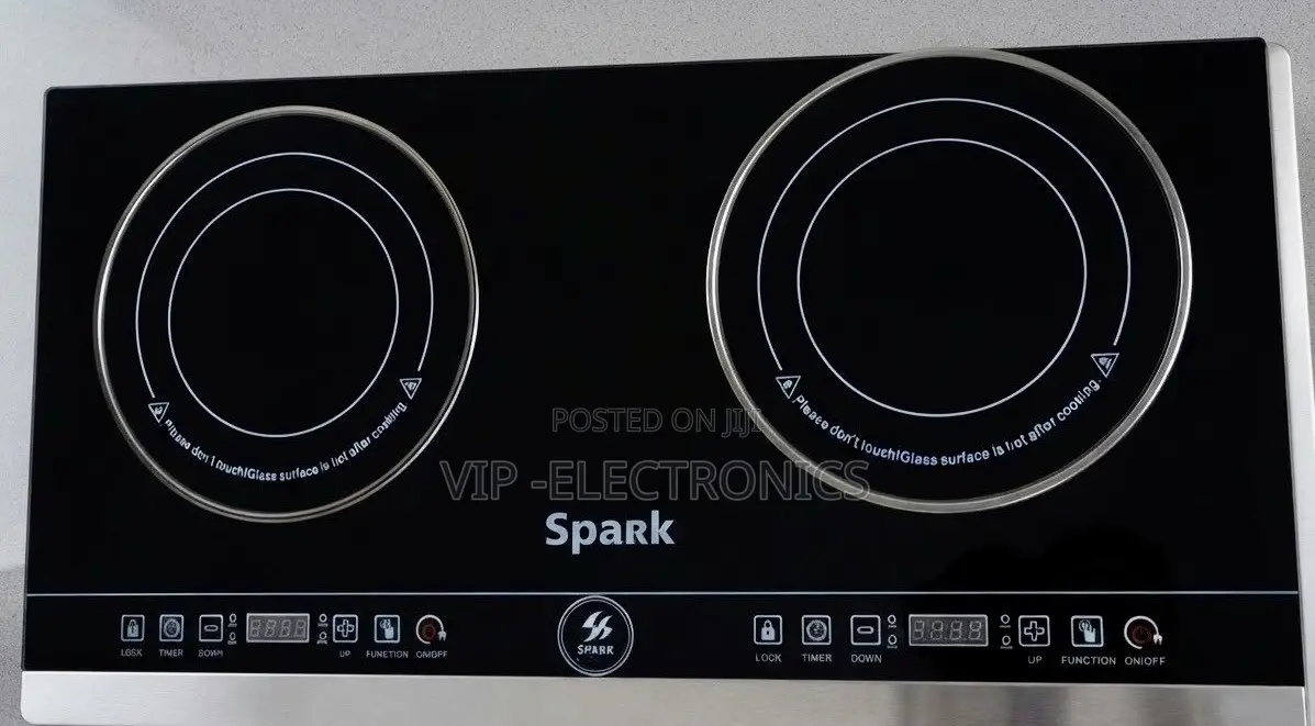 SPARK Electric Stove Cooker 2 Burner Electric Hot Plate Touch Contro