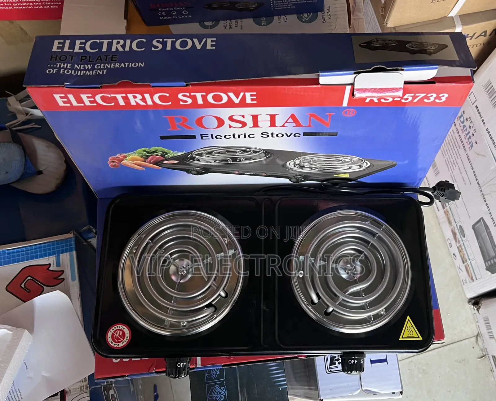 ROSHAN Electric Hot Plate Stove 2000W