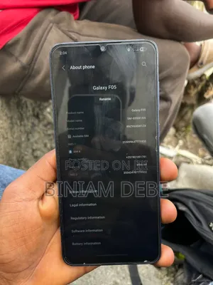 Samsung Galaxy F05 64 GB Blue