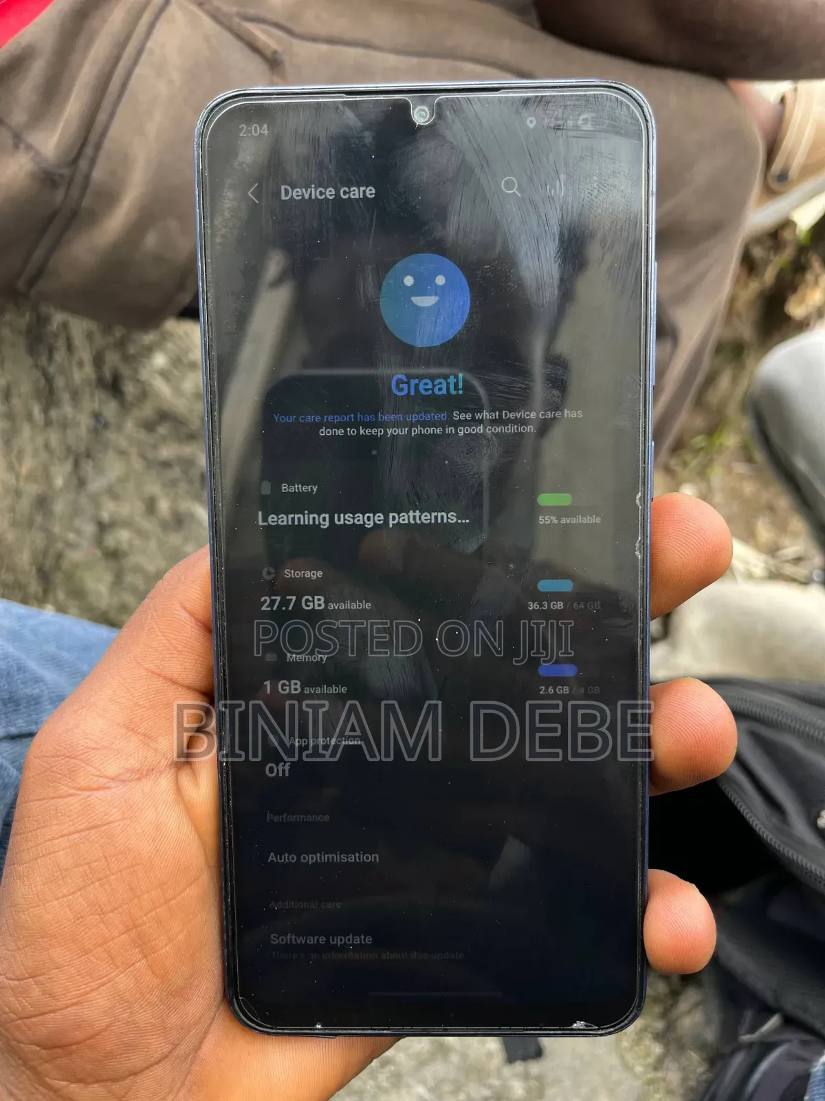 Samsung Galaxy F05 64 GB Blue