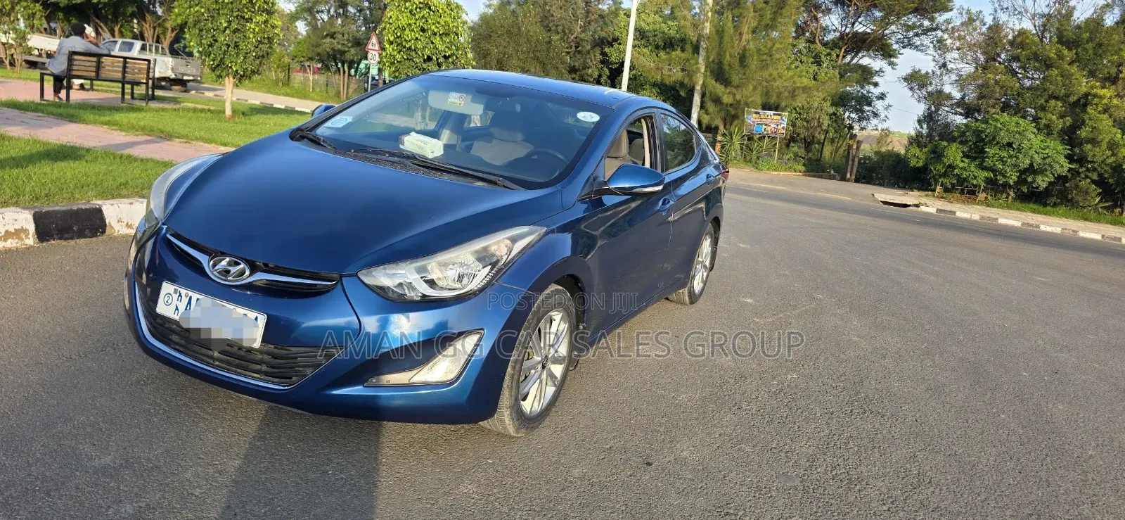 Hyundai Elantra 2014 Blue