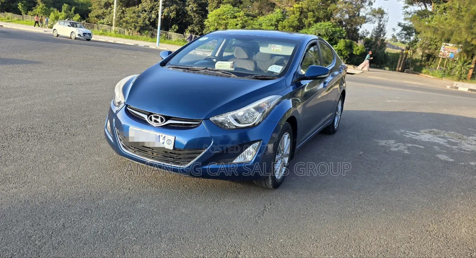 Hyundai Elantra 2014 Blue