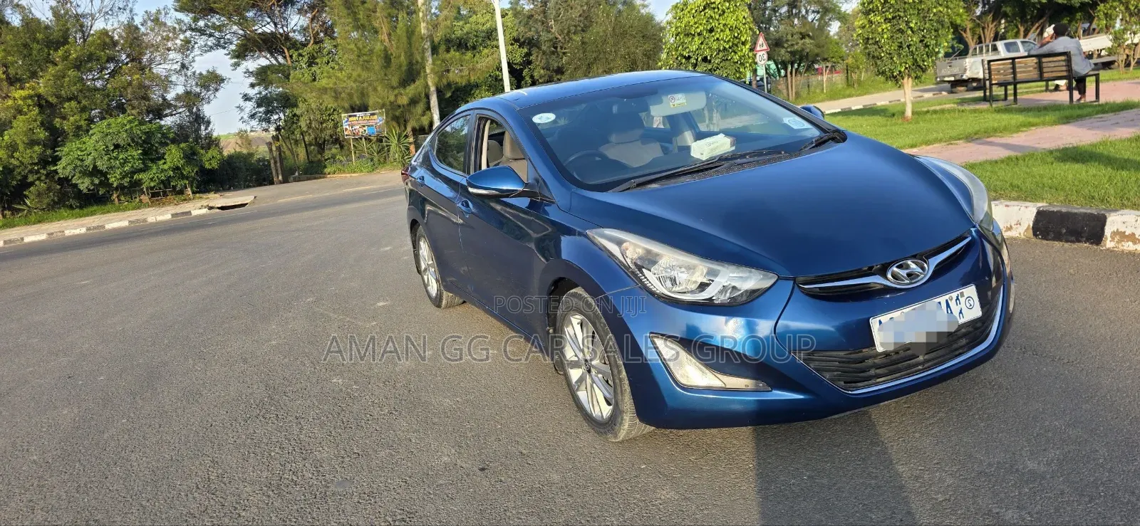 Hyundai Elantra 2014 Blue