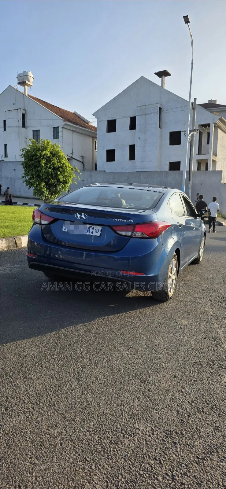 Hyundai Elantra 2014 Blue