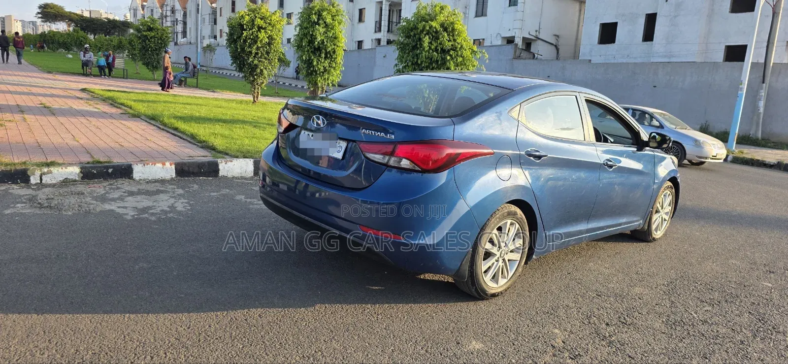Hyundai Elantra 2014 Blue