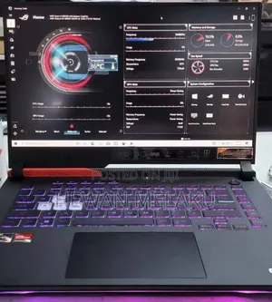 New Laptop Asus ROG Strix G15 G512 16GB AMD Ryzen 9 SSD 512GB