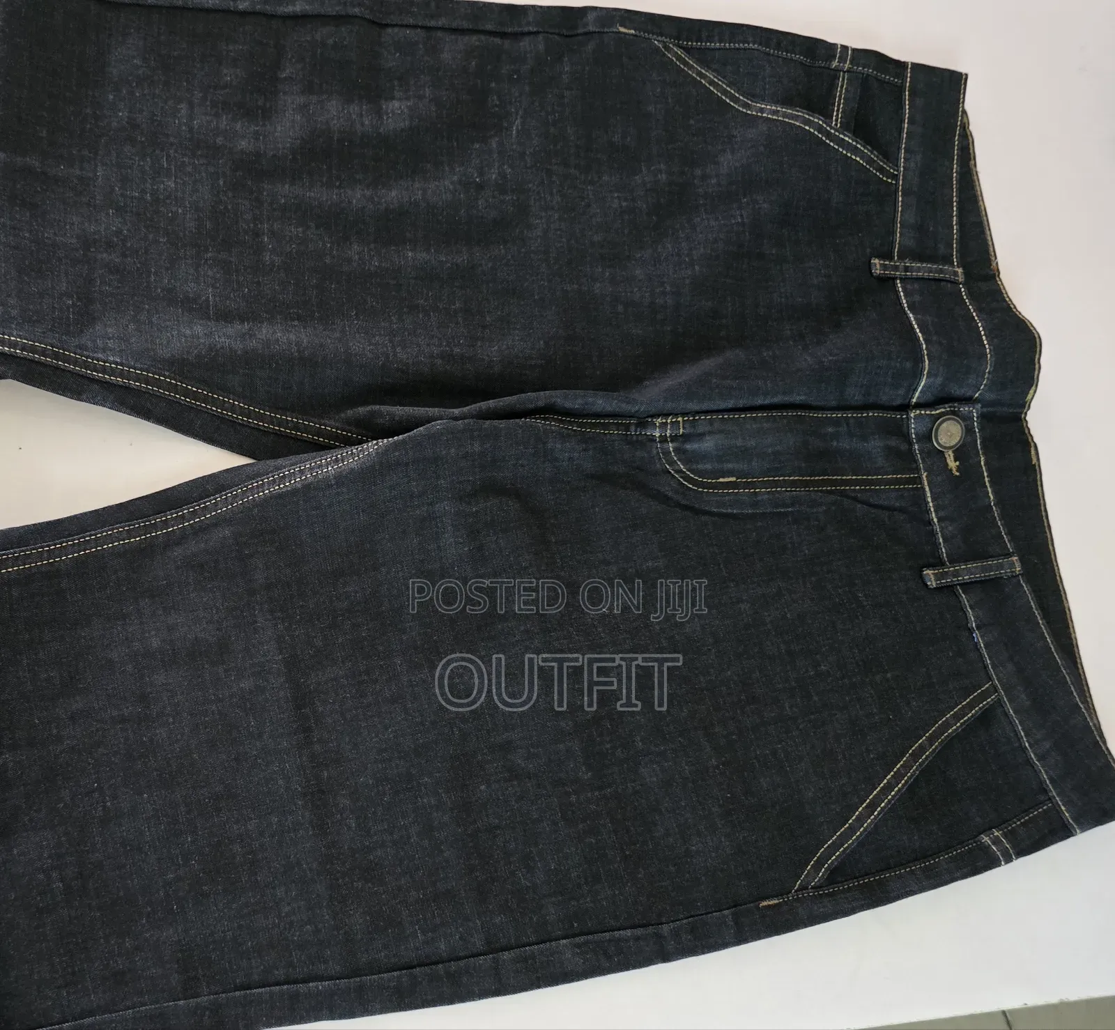 Classic Stitch Detail Denim Jeans