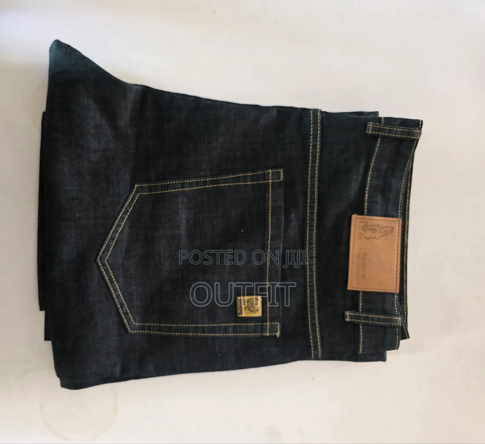 Classic Stitch Detail Denim Jeans