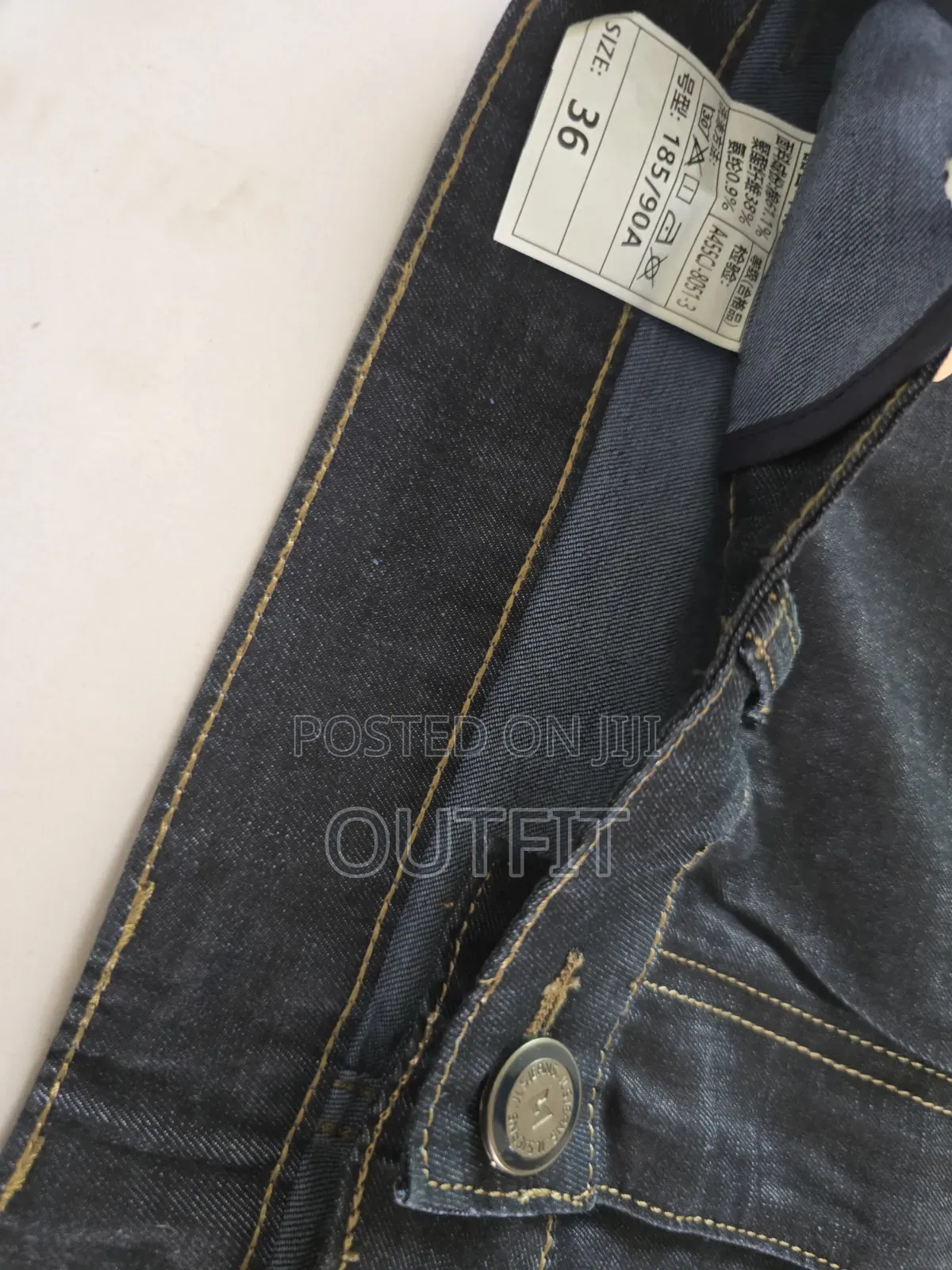 Classic Stitch Detail Denim Jeans