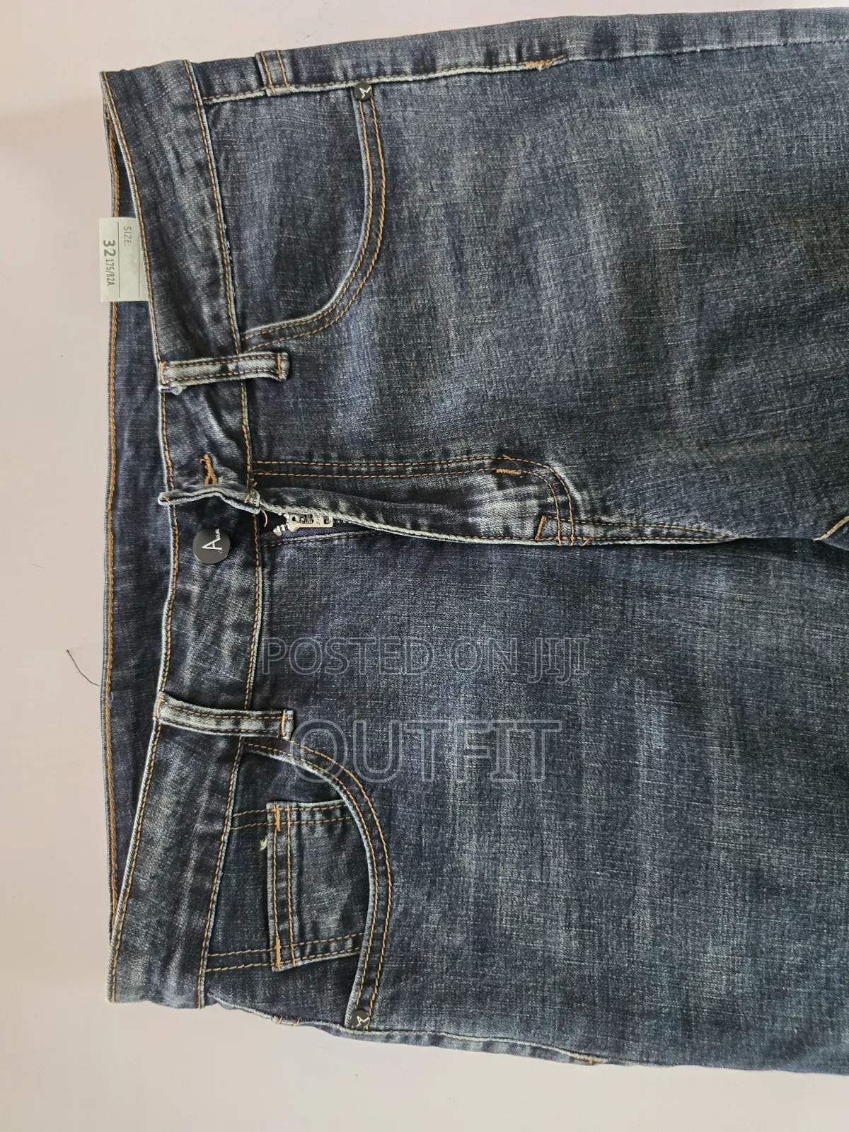 Classic Straight Leg Denim Jeans