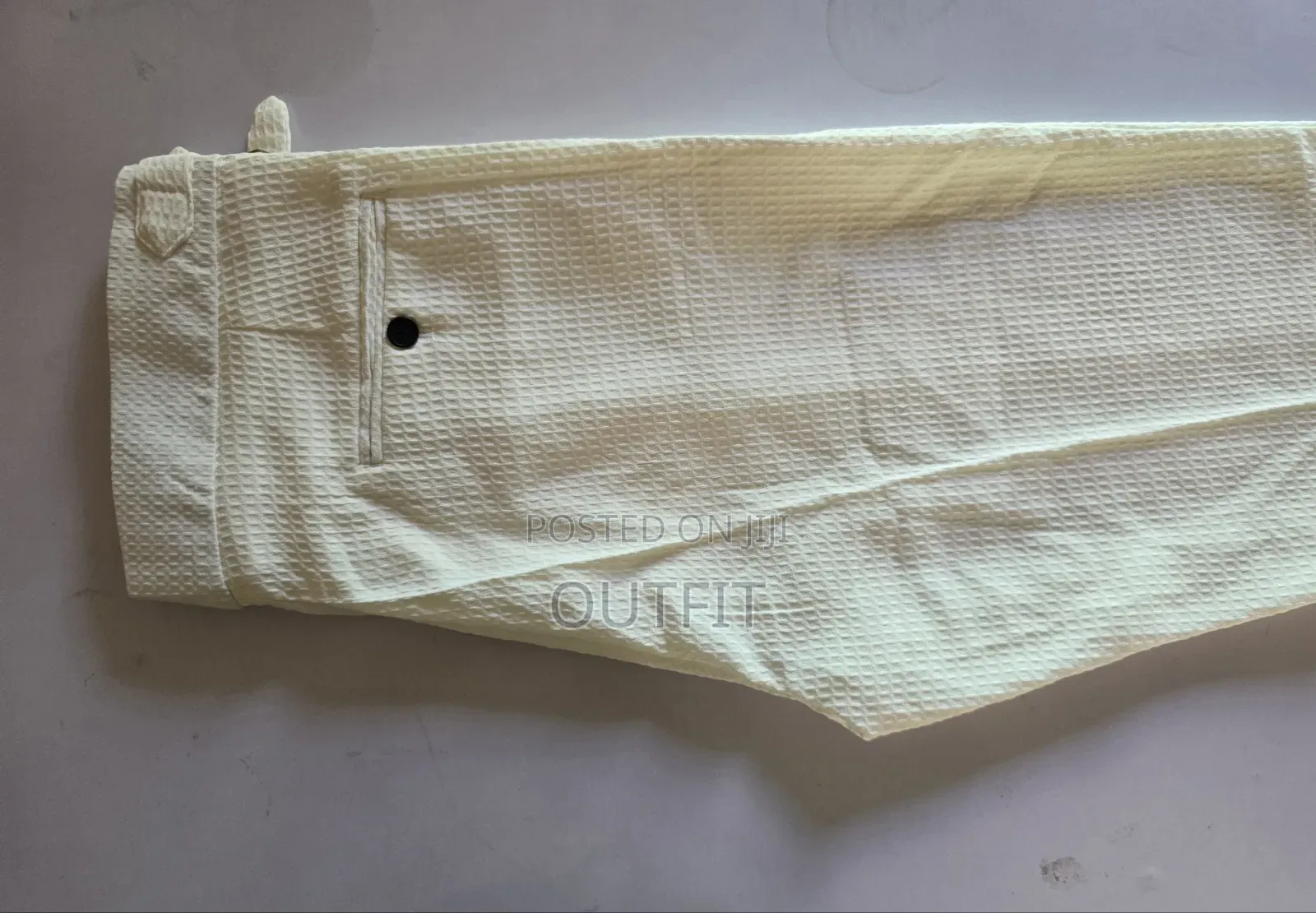 Textured Tailored Trousers