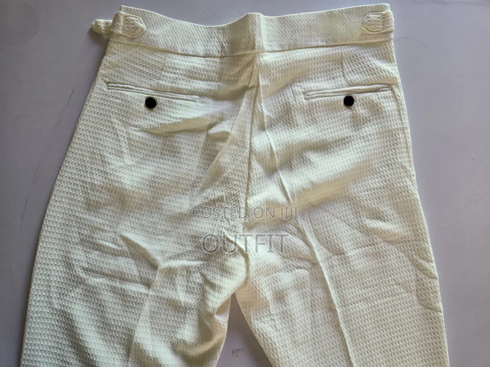 Textured Tailored Trousers
