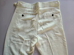 Textured Tailored Trousers