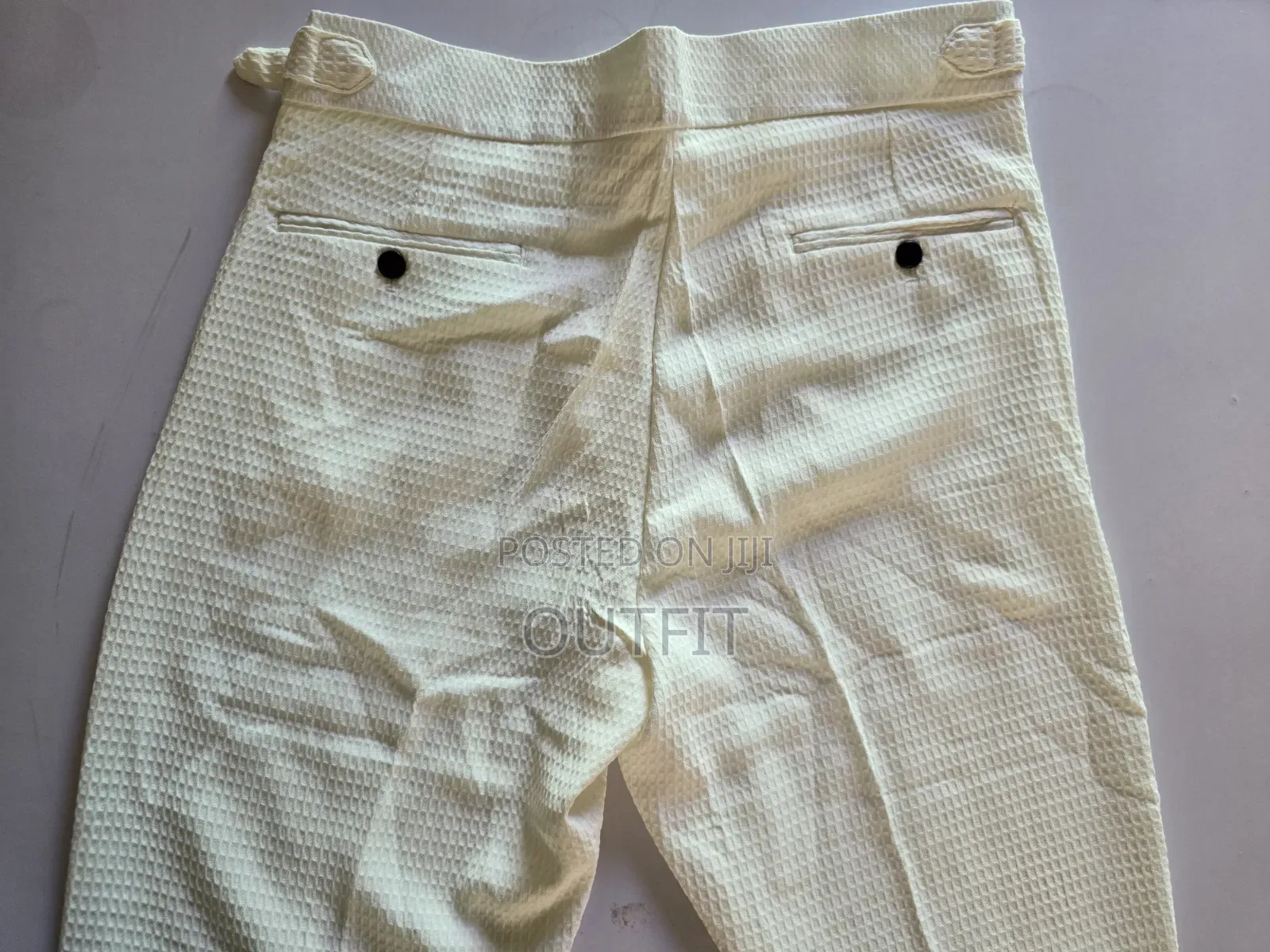 Textured Tailored Trousers