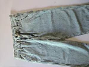 Wide Leg Denim Pants