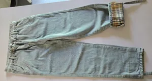 Wide Leg Denim Pants