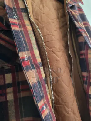Hooded Plaid Quilted Jacket