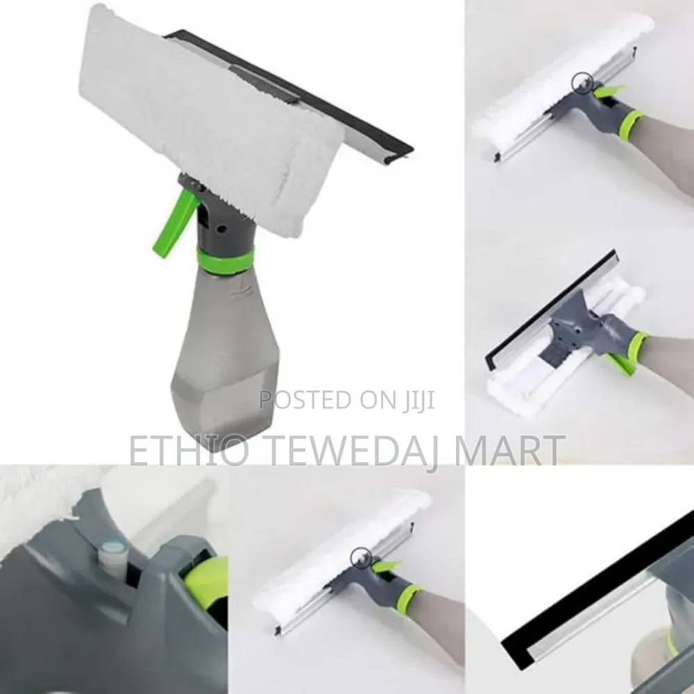 3-in-1 Spray Window Cleaner ዘመናዊ የመስታወት ማፅጃ
