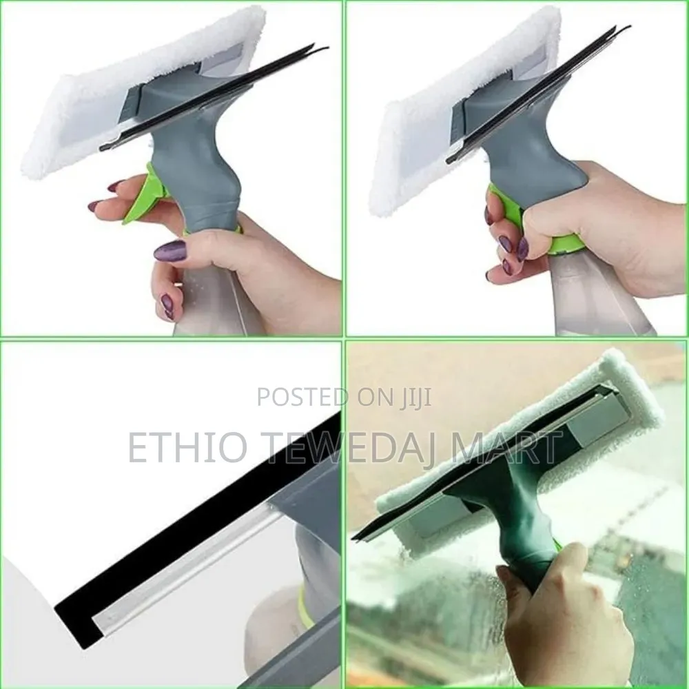 3-in-1 Spray Window Cleaner ዘመናዊ የመስታወት ማፅጃ