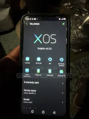 Infinix Smart 6 32 GB Blue