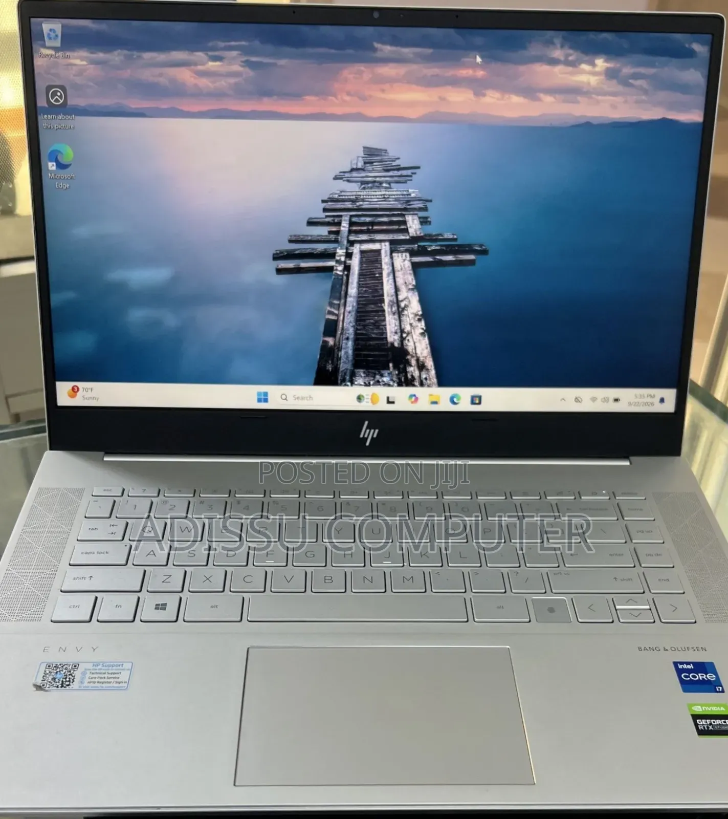 New Laptop HP Envy 15 16GB Intel Core i7 SSD 512GB