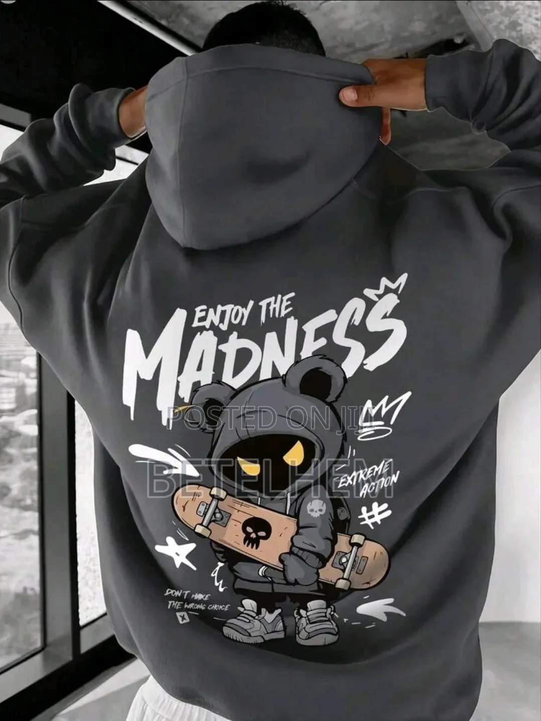 Mens Casual Hoodie