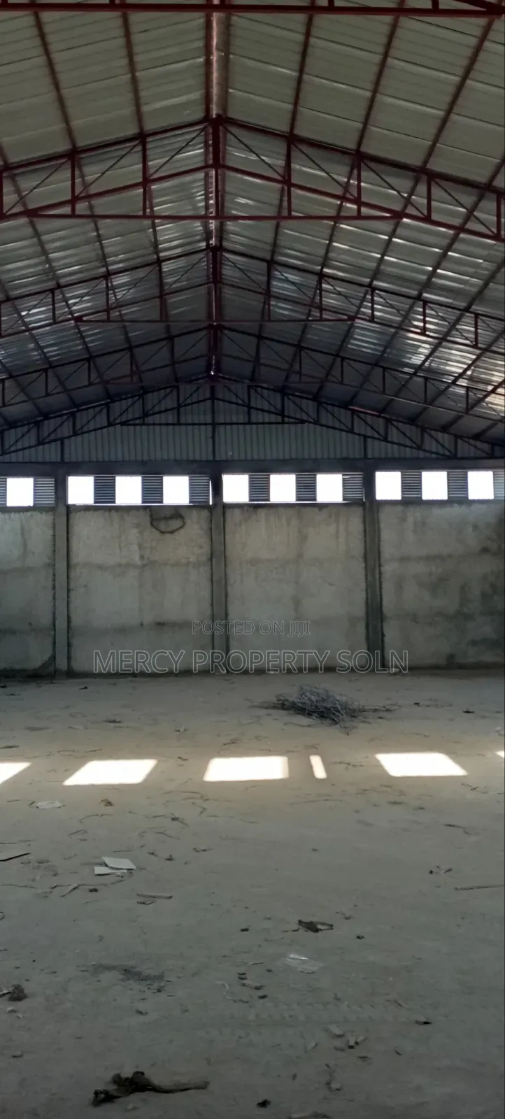 Warehouse for Rent Near Bole Addis Ababa Nice Location on Asphalt Road