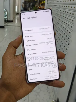 New Huawei Mate X7 512 GB Red
