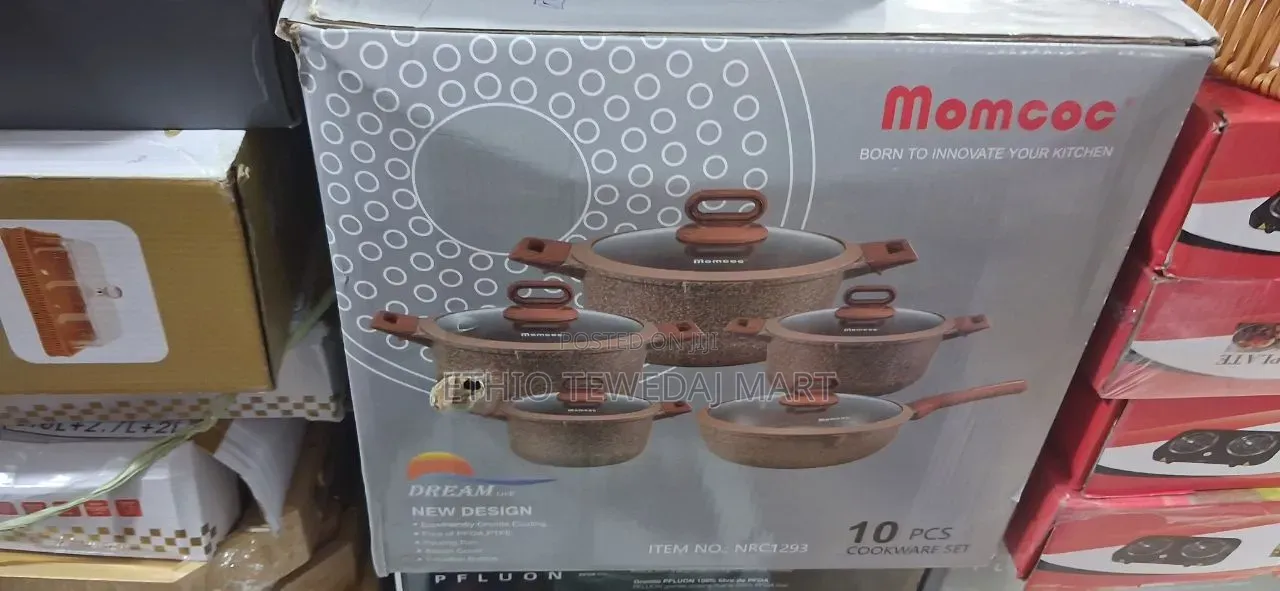 Non-Stick Cookware Set የማይዝ ድስት