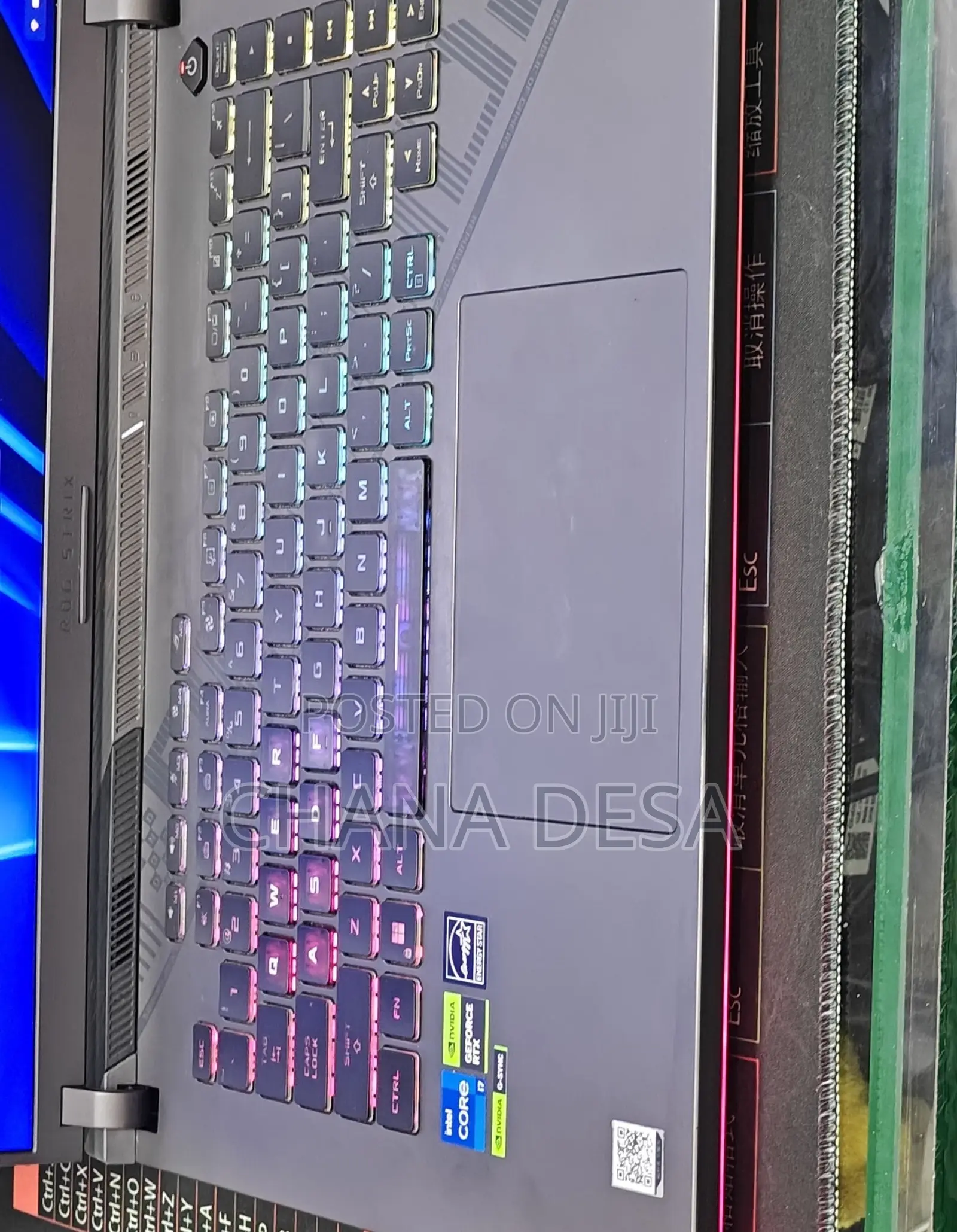 New Laptop Asus ROG Strix G16 16GB Intel Core i7 SSD 1T