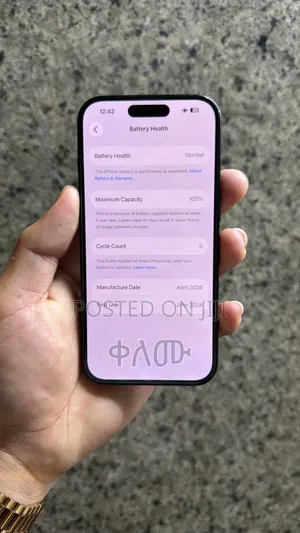 New Apple iPhone 15 256 GB Black