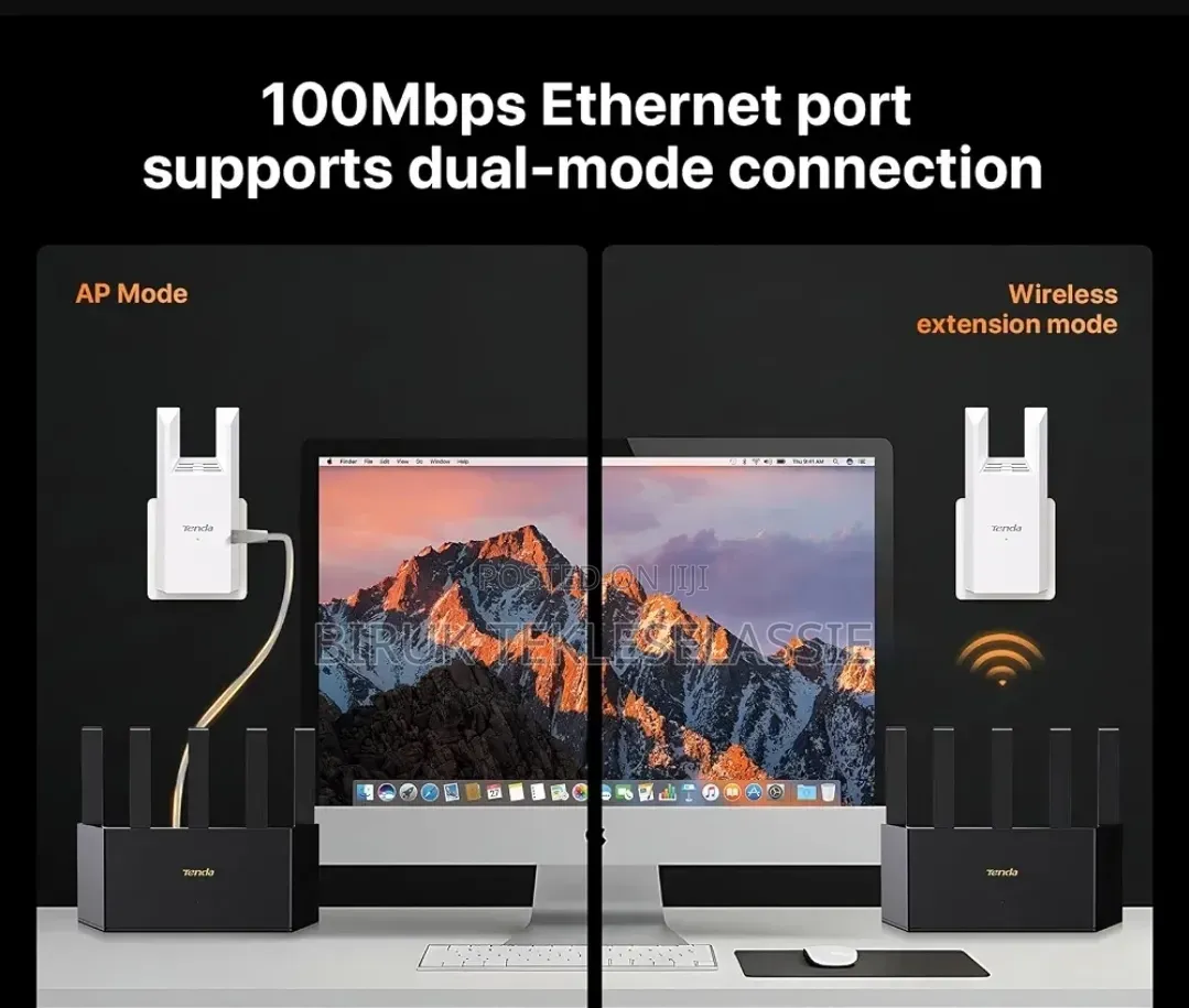 Tenda A9 Wireless N300 Wifi Range Extender