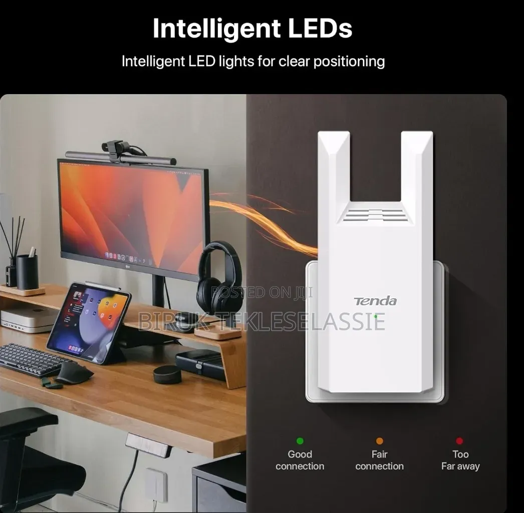 Tenda A9 Wireless N300 Wifi Range Extender