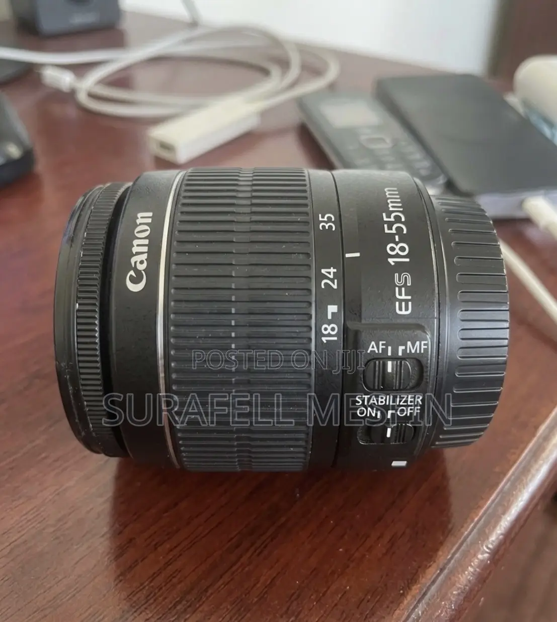 . Canon EF-S 18-55mm IS II የካሜራ ሌንስ - በጥሩ ሁኔታ ላይ ያለ
