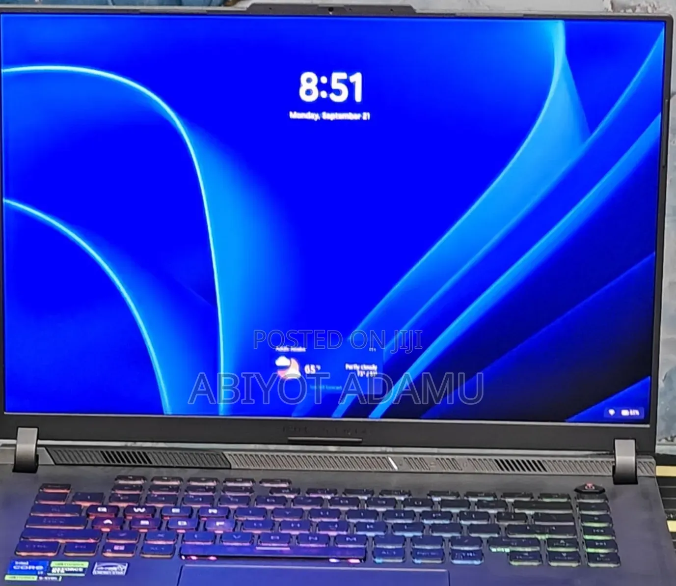 New Laptop Asus ROG Strix G16 G614 16GB Intel Core i7 SSD 1T