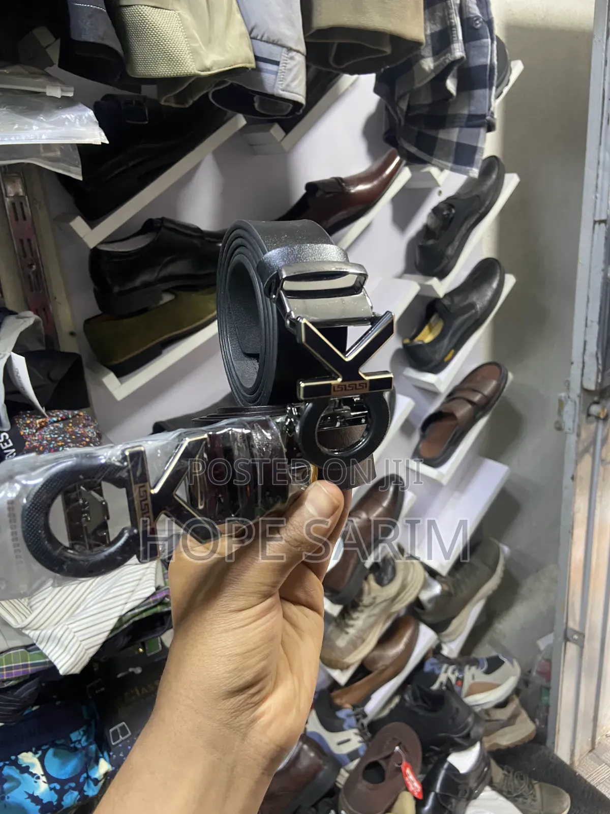 Premium Men’s CK Leather Belts