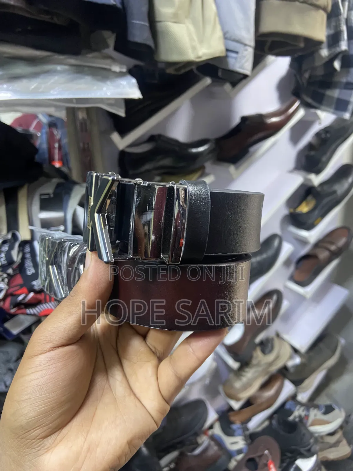Premium Men’s CK Leather Belts