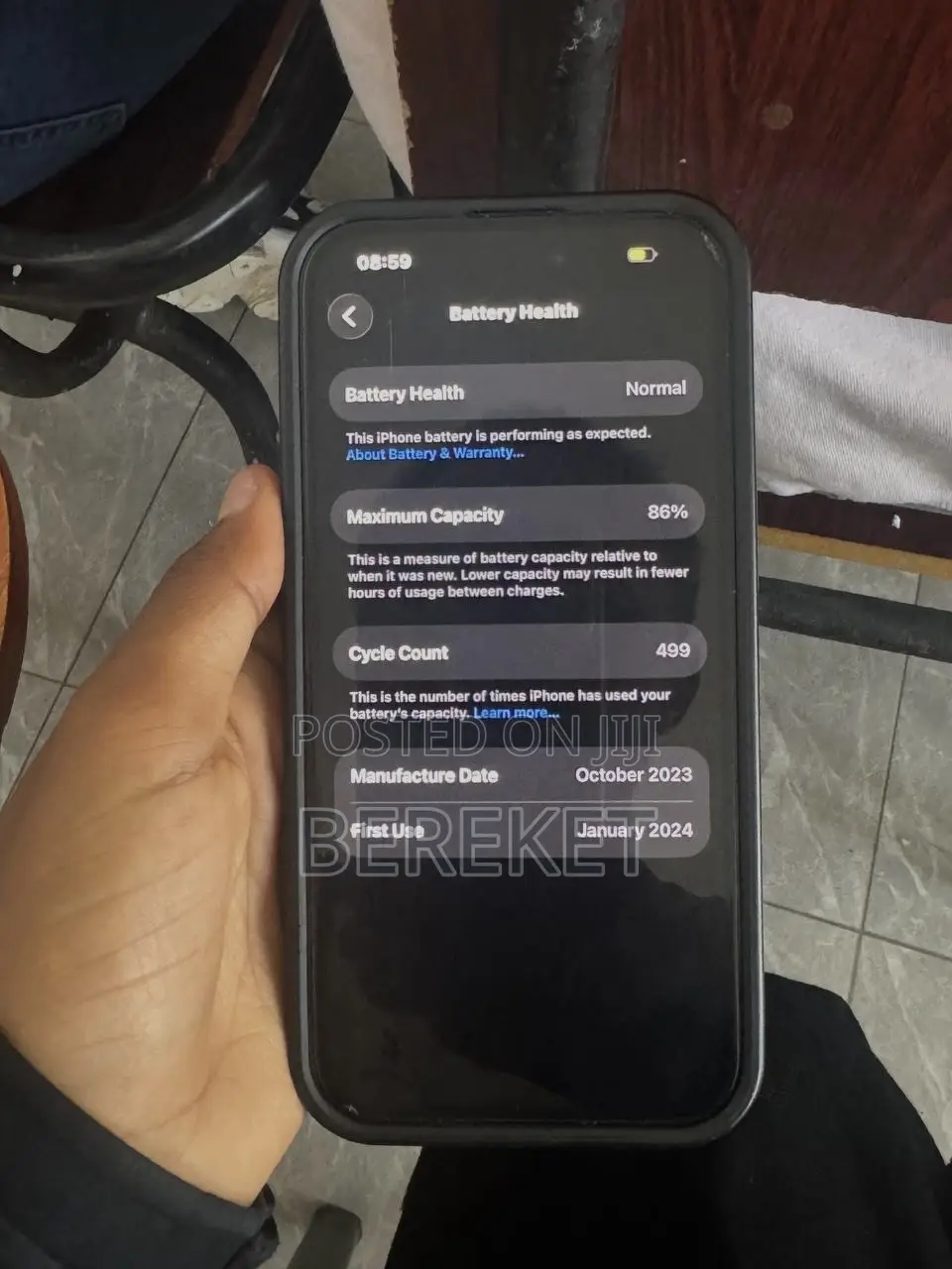 Apple iPhone 15 128 GB Black