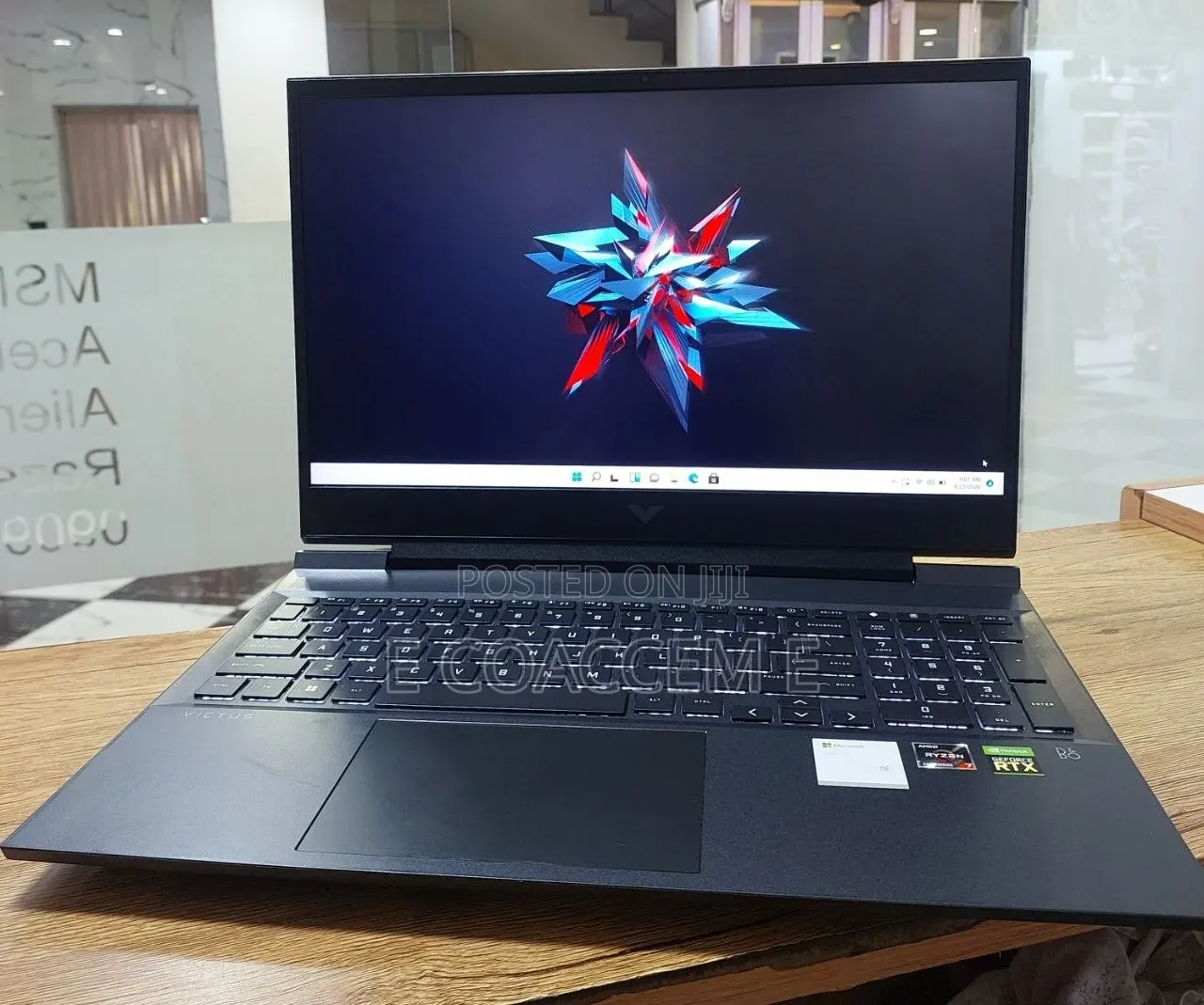 New Laptop HP 16GB AMD Ryzen 7 SSD 512GB