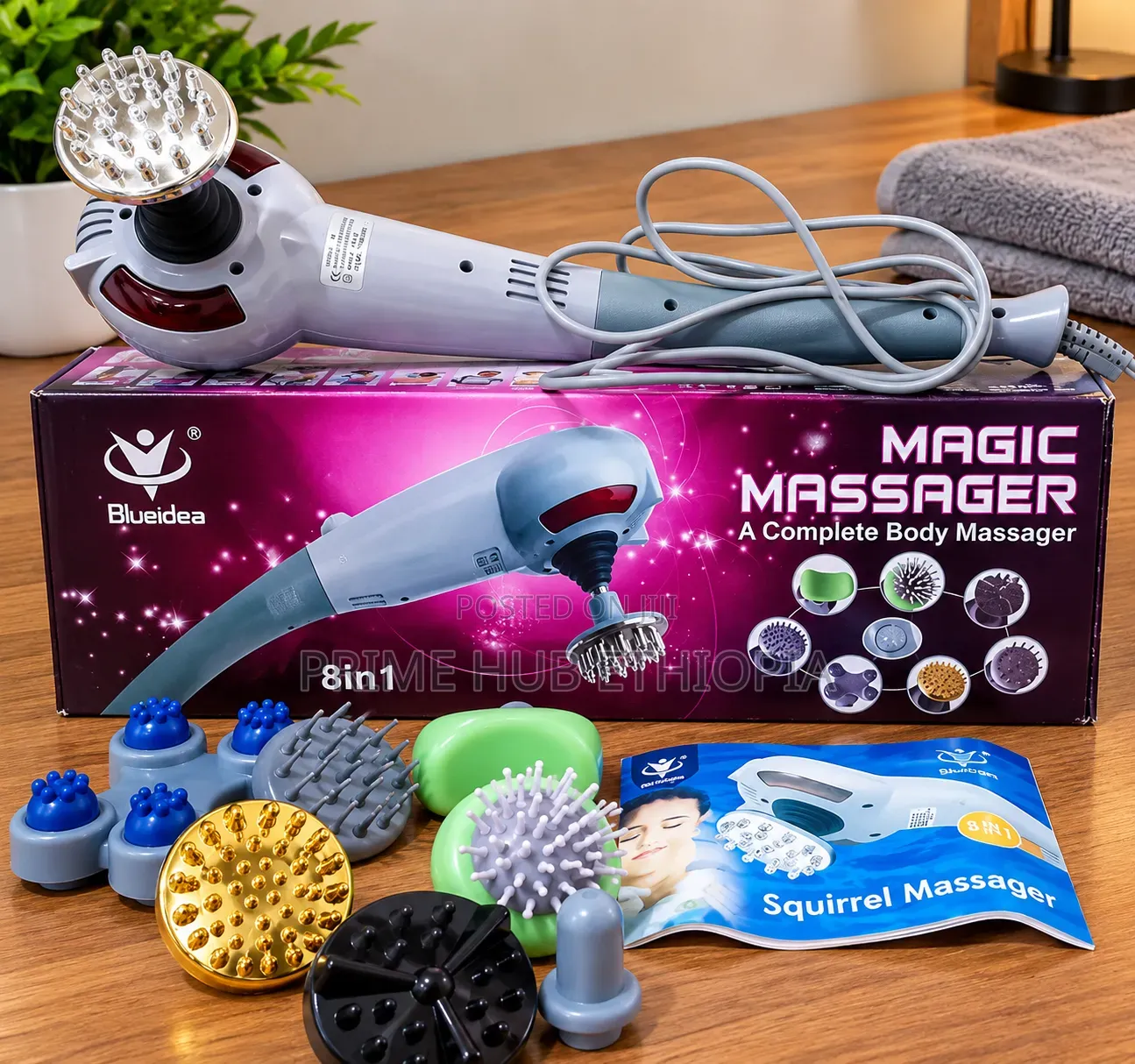 8-in-1 Magic Massager Complete Body Massager