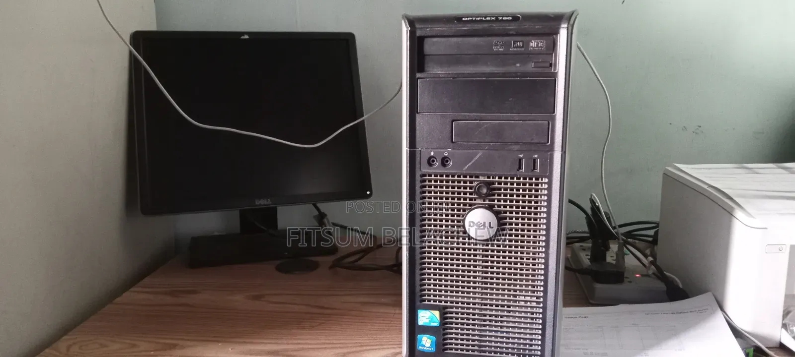Desktop Computer Dell OptiPlex 780 2GB HDD+SSD 500GB