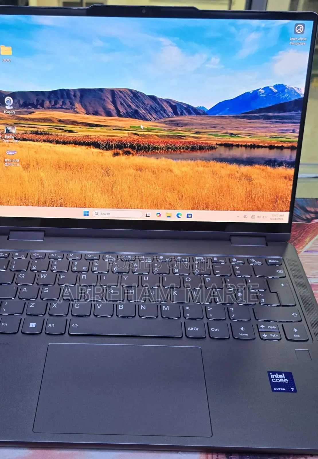 New Laptop Lenovo Yoga 7i 16GB Intel Core Ultra 7 SSD 512GB