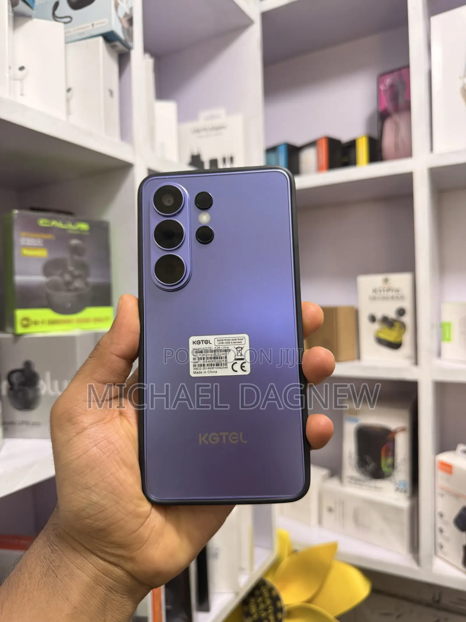New Kgtel K2160 64 GB Purple
