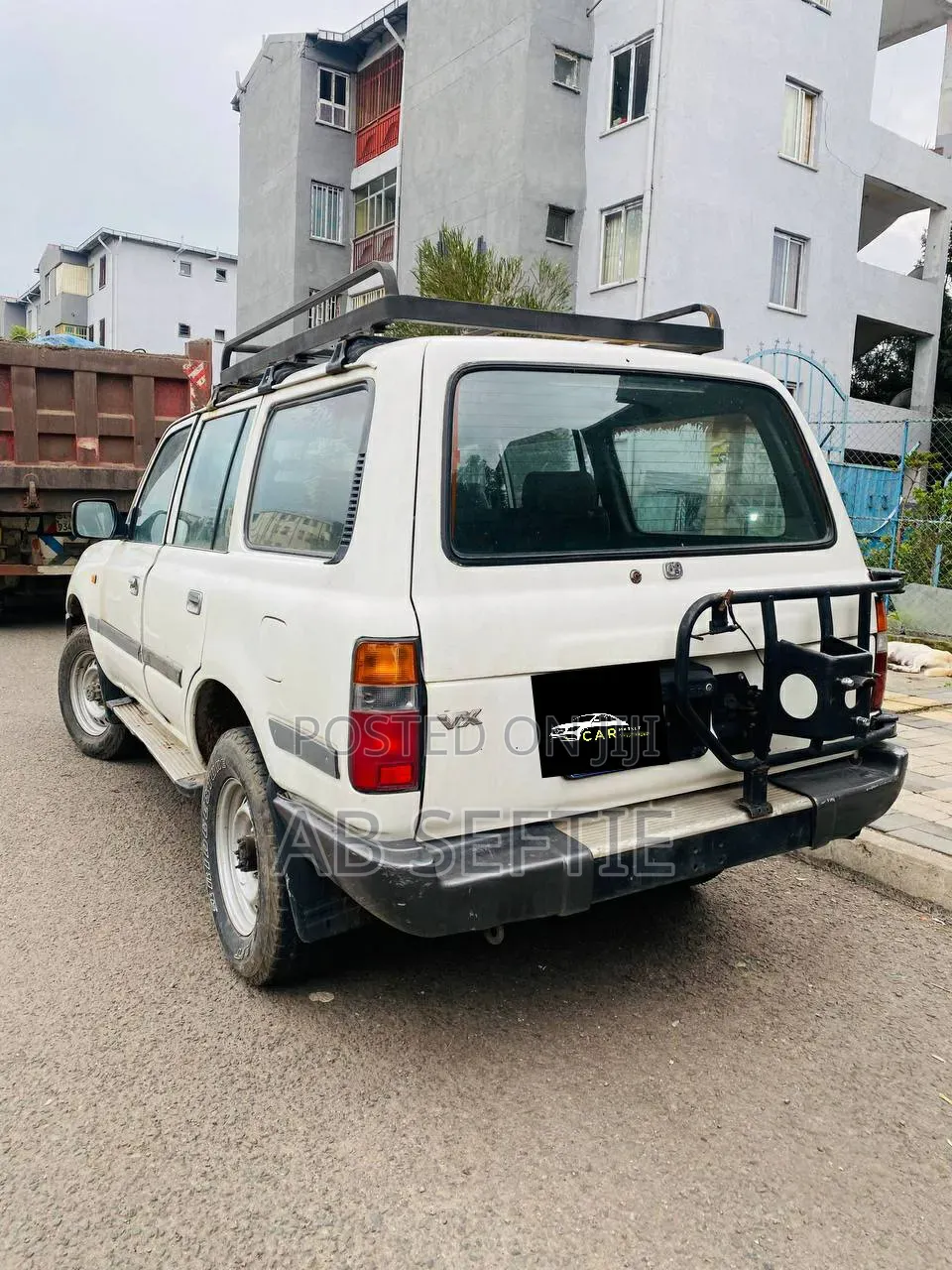 Toyota Land Cruiser 90 1997 White