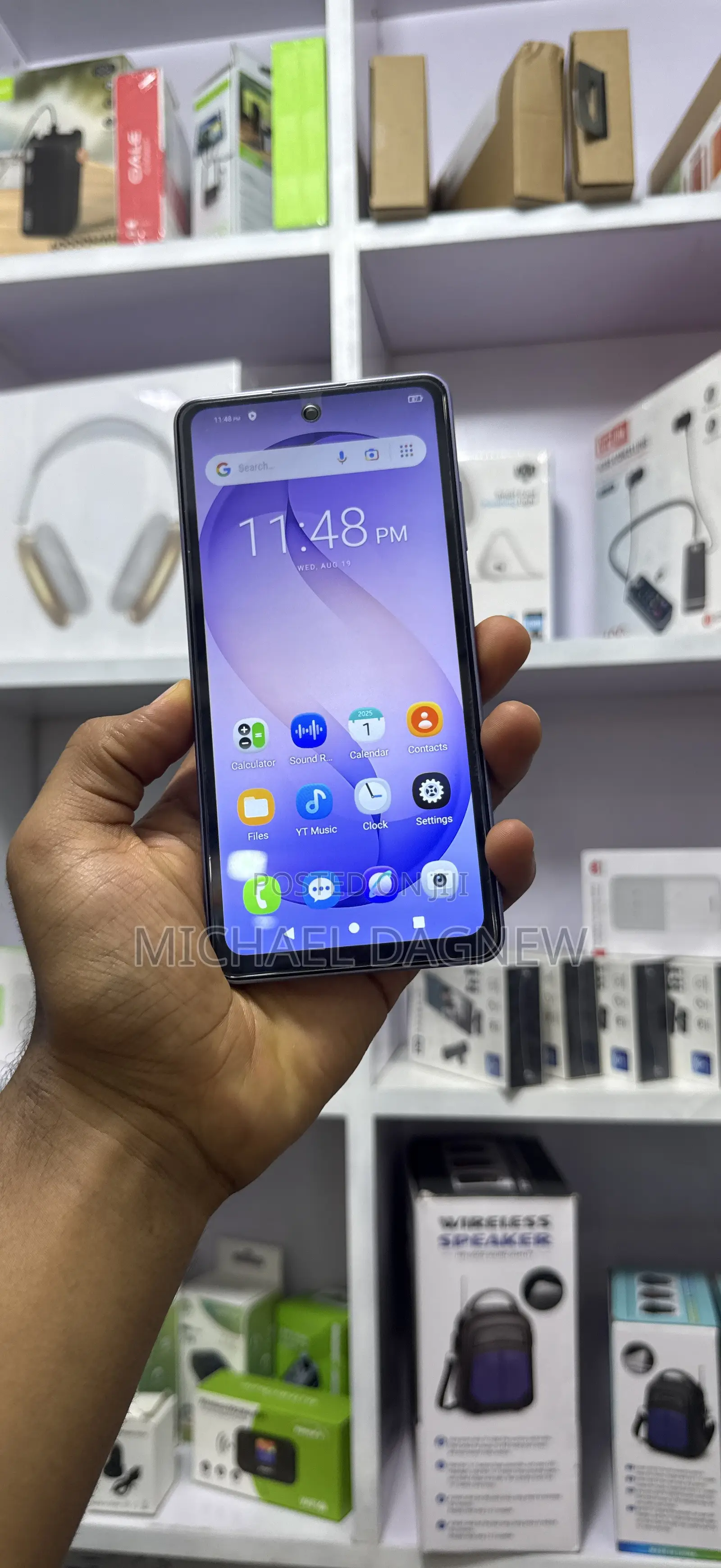 New Kgtel K2160 64 GB Purple