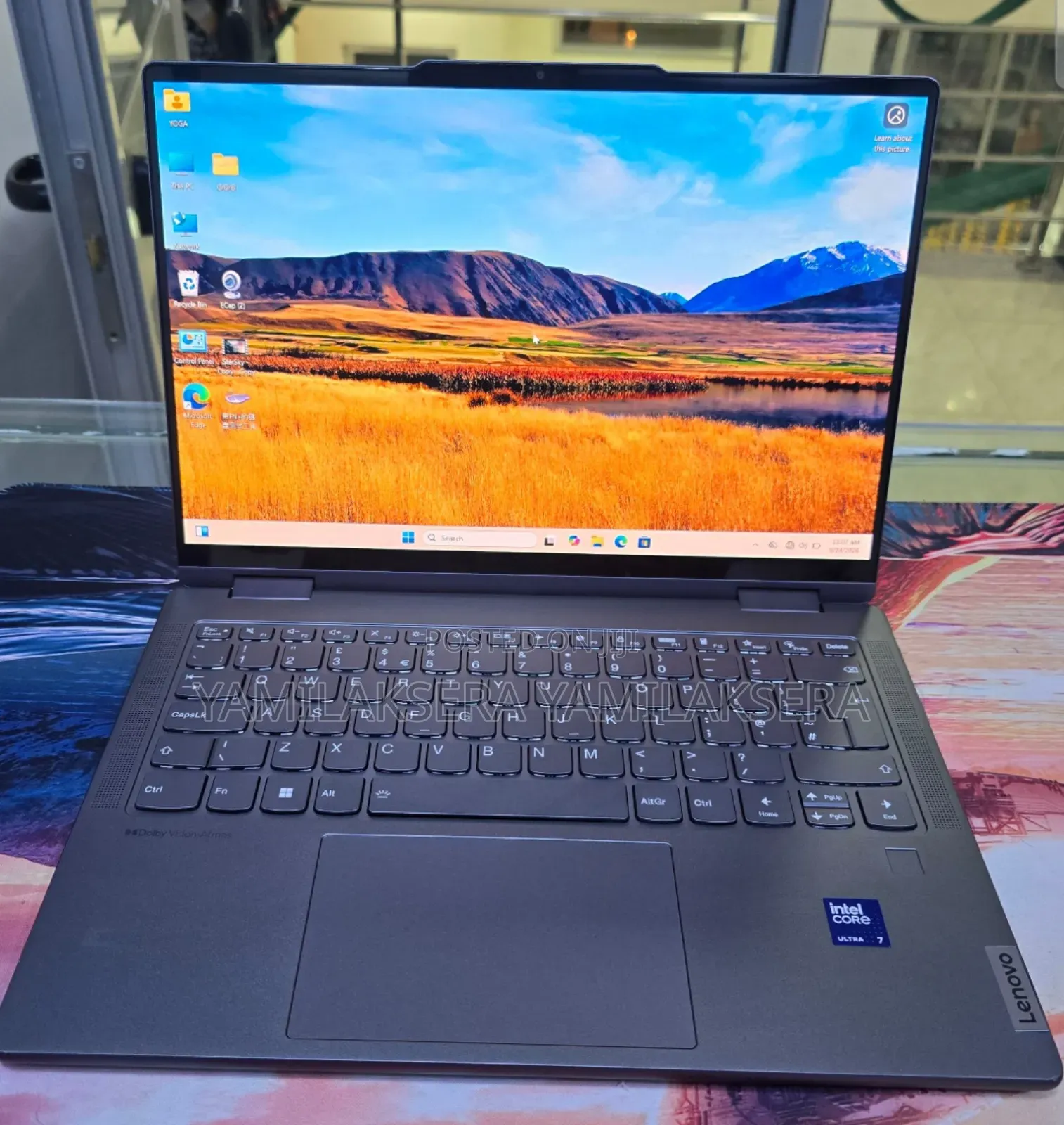 New Laptop Lenovo Yoga 7i 16GB Intel Core Ultra 7 SSD 512GB