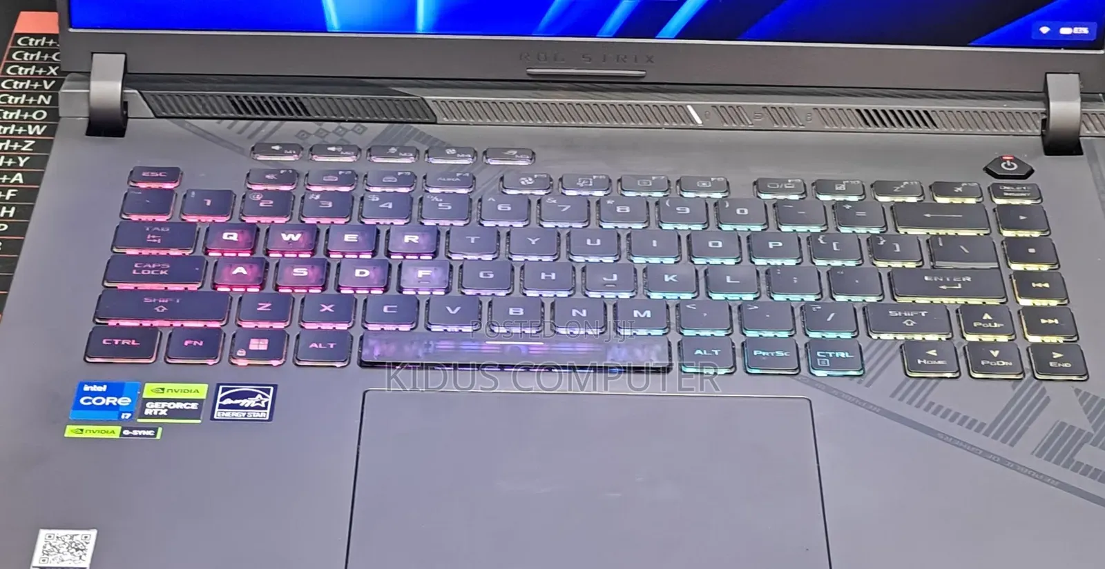 New Laptop Asus ROG Strix G16 G614 16GB Intel Core i7 SSD 1T