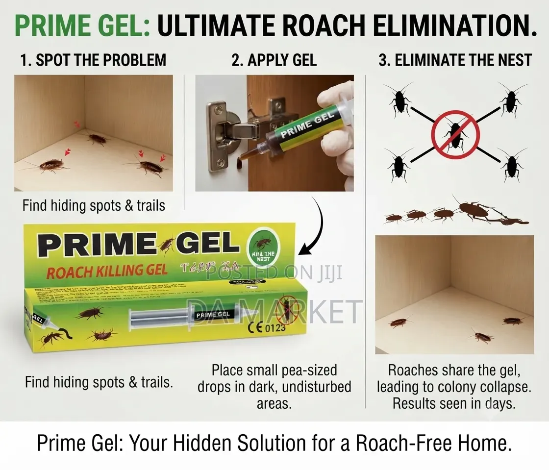Prime Gel (የበረሮ ማጥፊያ ሲሪንጅ)