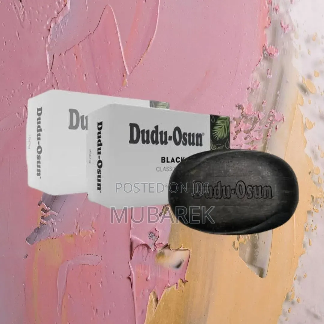 Dudu-Osun Natural Bar صابون أسود طبيعي للجس